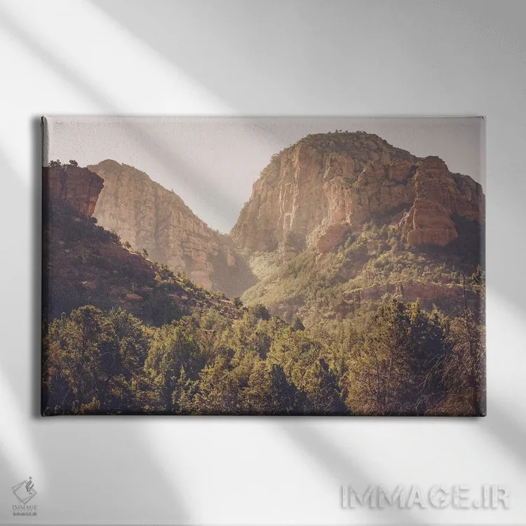 تابلو طلوع سدونا اثر آن هادک - نمای روبهرو روی دیوار