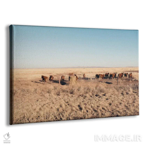 تابلو فرار (حرکت گلهای، یورش حیوانات) اثر آن هادک - نمای پرسپکتیو محصول