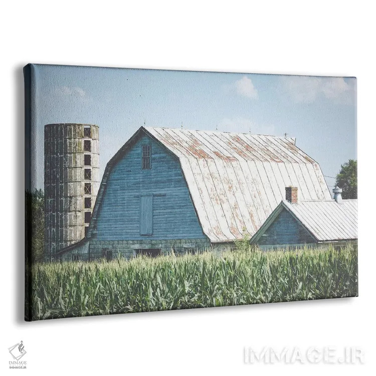 تابلو تابستان در مزرعه اثر آن هادک - نمای پرسپکتیو محصول