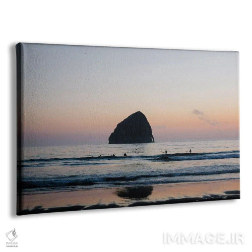 تابلو موجسواران غروب اثر آن هادک - نمای پرسپکتیو محصول
