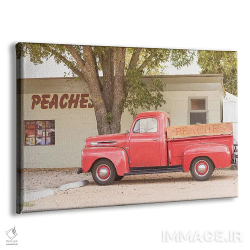 تابلو کامیون هلو اثر آن هادک - نمای پرسپکتیو محصول