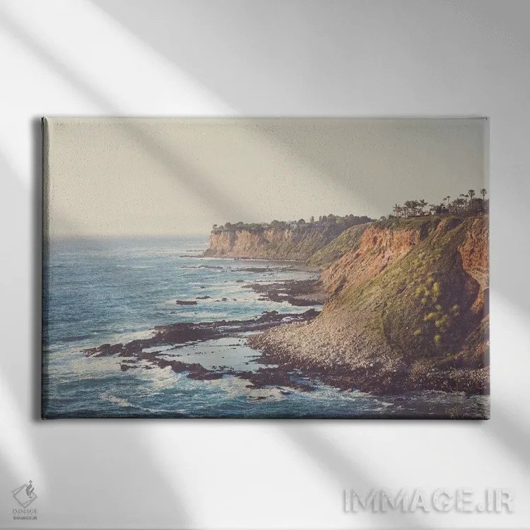 تابلو ساعت طلایی کالیفرنیا (نور خاص در عکاسی) اثر آن هادک - نمای روبهرو روی دیوار