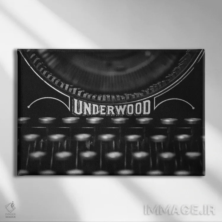 تابلو آندروود (به معنی "زیر جنگل" یا نام خانوادگی) اثر آن هادک - نمای روبهرو روی دیوار