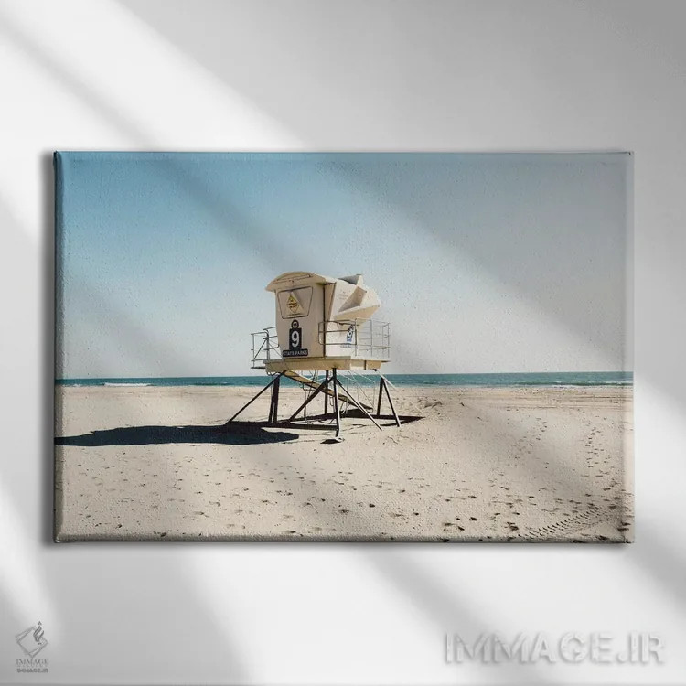 تابلو تابستان کالیفرنیا اثر آن هادک - نمای روبهرو روی دیوار
