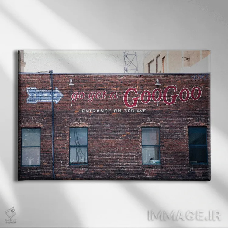 تابلو نشویل کلاسیک ۱ اثر آن هادک - نمای روبهرو روی دیوار