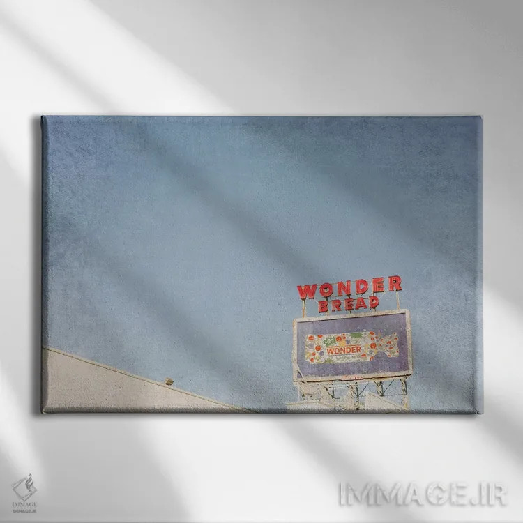 تابلو نان واندربرد (برند معروف نان در آمریکا) اثر آن هادک - نمای روبهرو روی دیوار