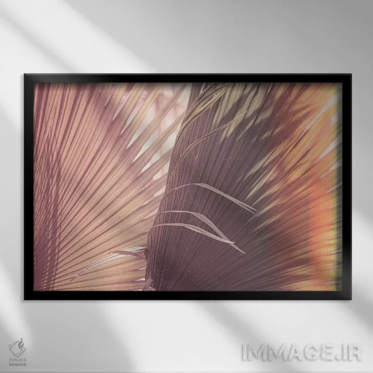 تابلو تابستان استوایی اثر آن هادک - نمای قابدار مشکی