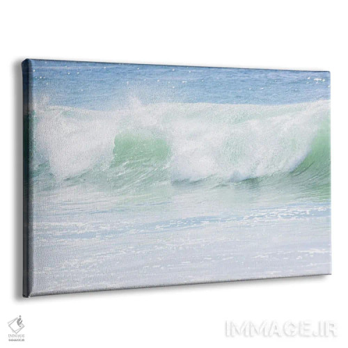 تابلو هنر برخورد × اقیانوس، ساحل لاگونا، کالیفرنیا (اثر هنری ترکیبی) اثر آن هادک - نمای پرسپکتیو محصول