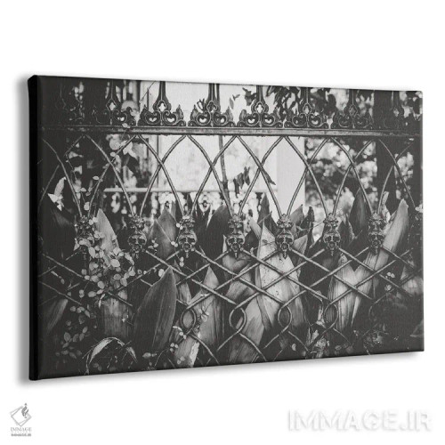 تابلو نرده جمجمهای، نیواورلئان اثر آن هادک - نمای پرسپکتیو محصول