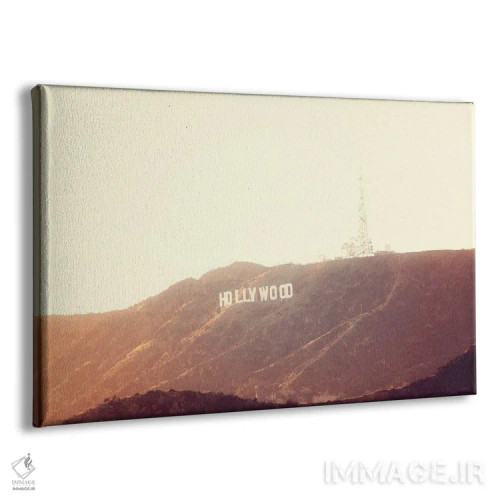 تابلو طلای هالیوود شماره ۲ اثر آن هادک - نمای پرسپکتیو محصول
