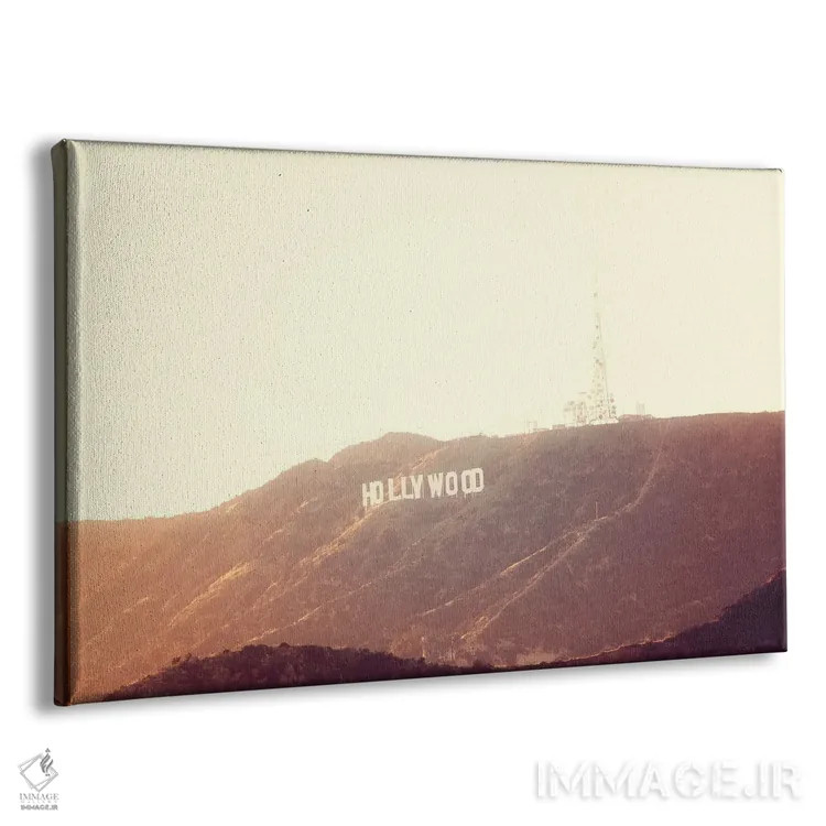 تابلو طلای هالیوود شماره ۲ اثر آن هادک - نمای پرسپکتیو محصول