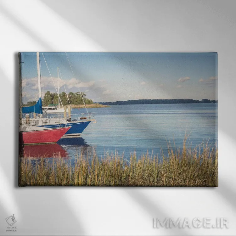 تابلو صبح چساپیک اثر آن هادک - نمای روبهرو روی دیوار