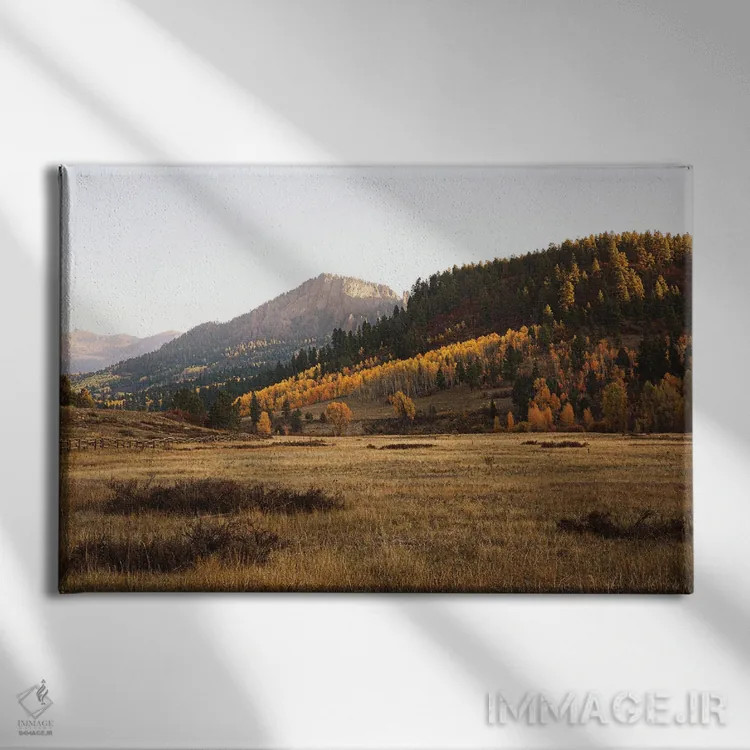 تابلو پاییز رنگارنگ کلرادو در کوهستان II اثر آن هادک - نمای روبهرو روی دیوار
