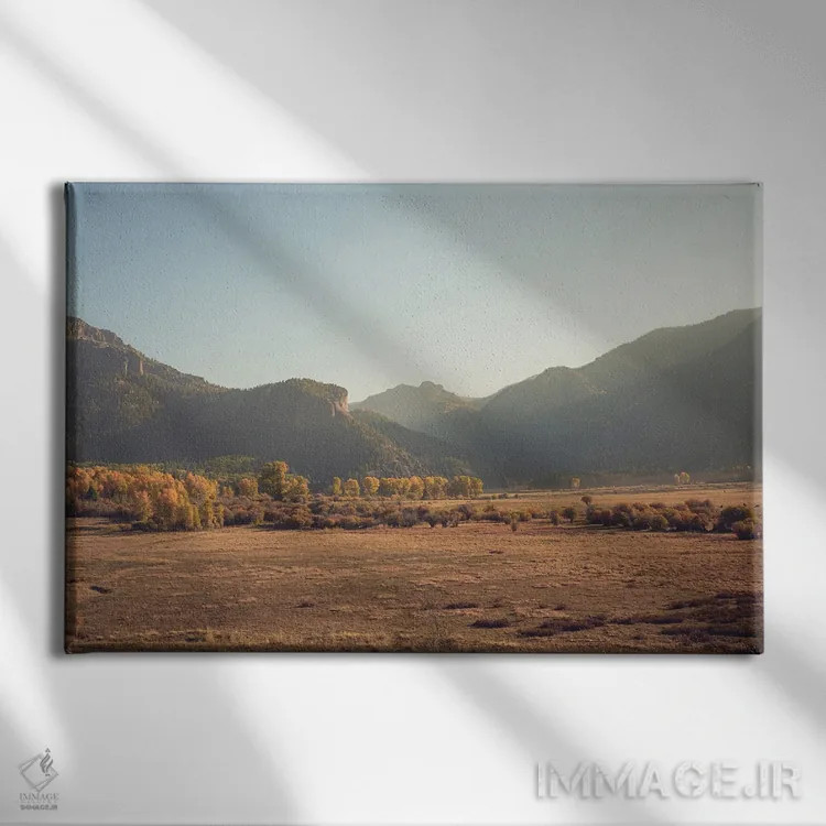 تابلو پاییز رنگارنگ کلرادو در کوهستان III اثر آن هادک - نمای روبهرو روی دیوار