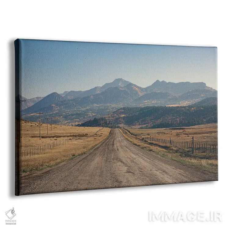 تابلو جادههای کوهستانی اثر آن هادک - نمای پرسپکتیو محصول