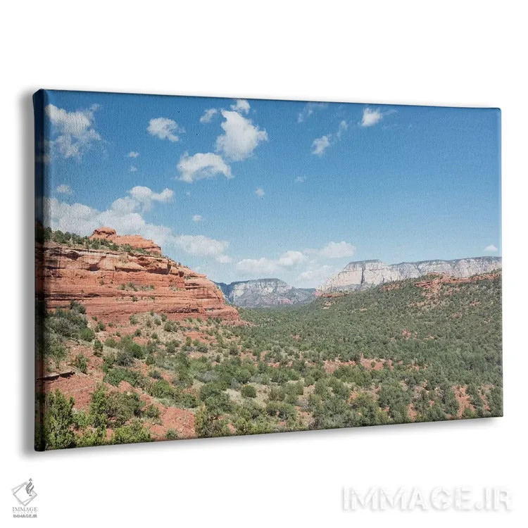 تابلو رنگهای جنوبغرب اثر آن هادک - نمای پرسپکتیو محصول