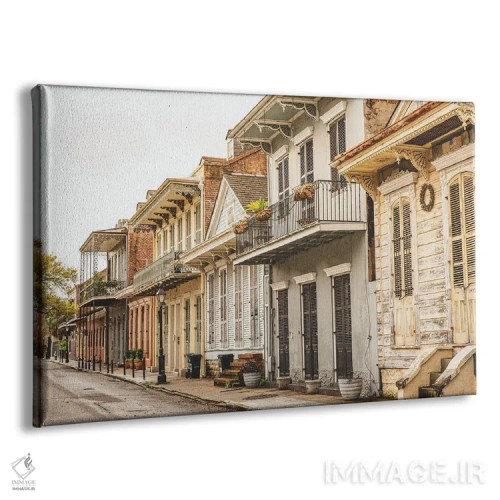 تابلو نور صبحگاهی محله فرانسوی نیواورلئان اثر آن هادک - نمای پرسپکتیو محصول