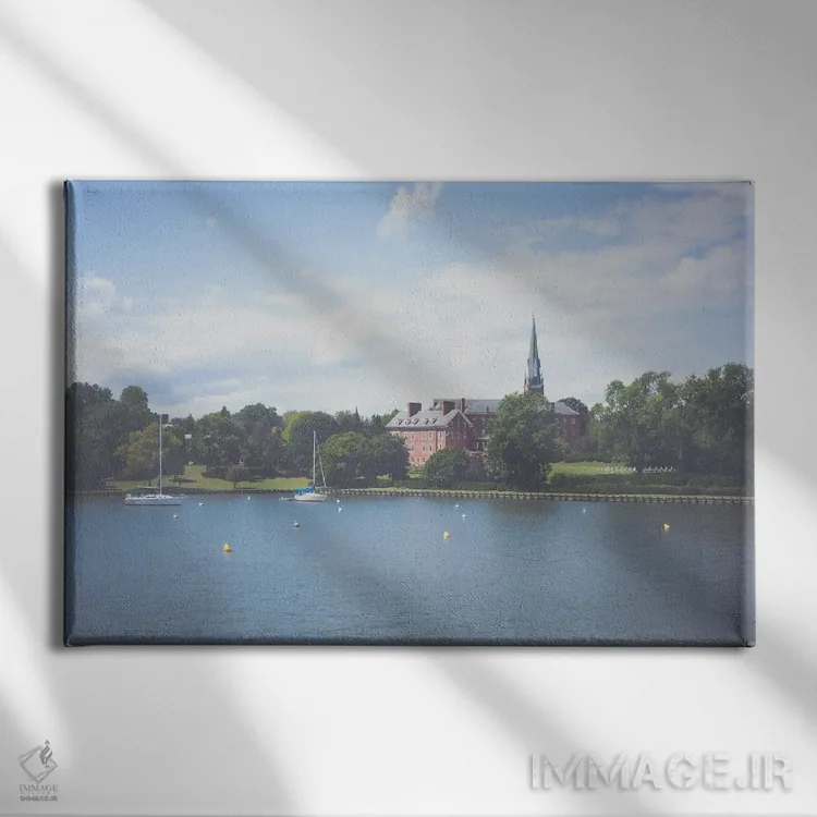 تابلو صبح در آناپولیس اثر آن هادک - نمای روبهرو روی دیوار