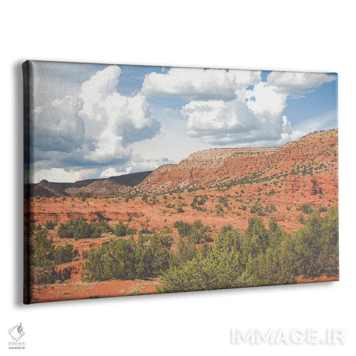 تابلو چشمههای هماز، منظره نیومکزیکو اثر آن هادک - نمای پرسپکتیو محصول