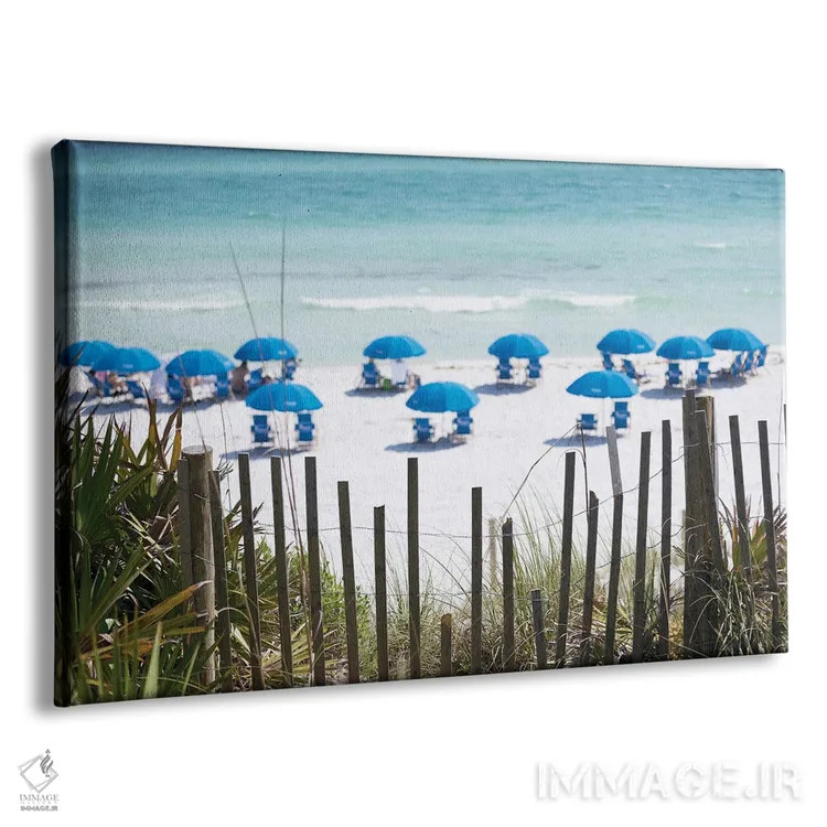 تابلو ساحل سیساید فلوریدا اثر آن هادک - نمای پرسپکتیو محصول