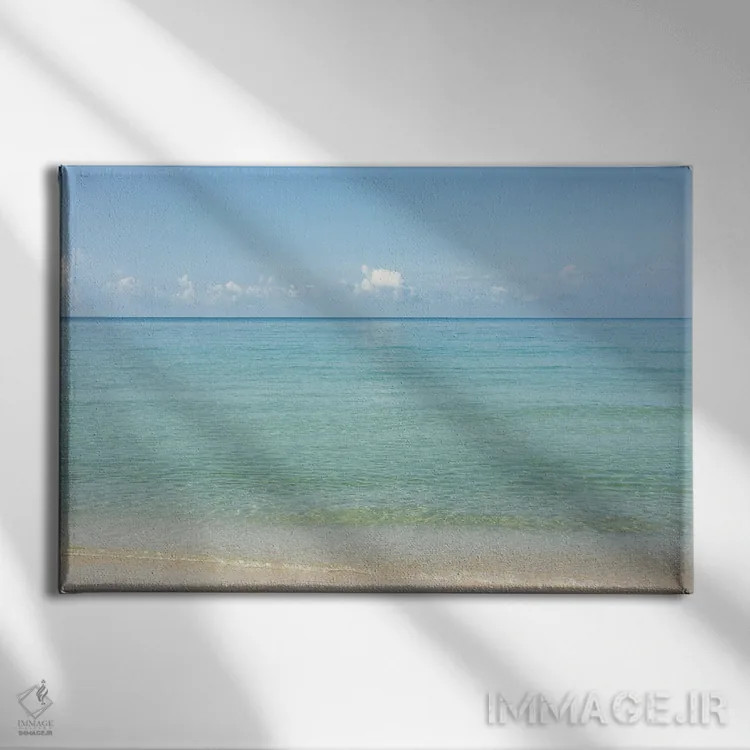 تابلو ساحل رزماری فلوریدا اثر آن هادک - نمای روبهرو روی دیوار