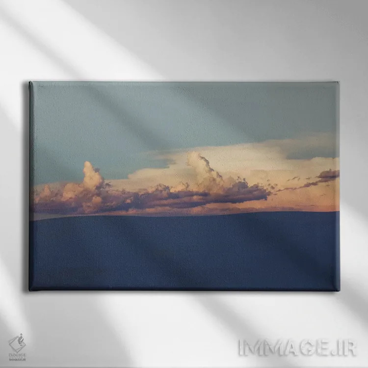 تابلو لالایی بیابان اثر آن هادک - نمای روبهرو روی دیوار