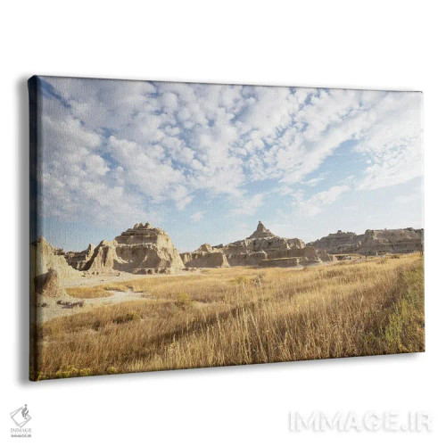 تابلو ابرها بر فراز پارک ملی بدلندز داکوتای جنوبی ۳ اثر آن هادک - نمای پرسپکتیو محصول