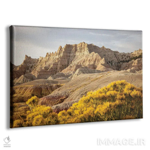 تابلو طلوع خورشید بدلندز ۲ در پارک ملی بدلندز داکوتای جنوبی اثر آن هادک - نمای پرسپکتیو محصول