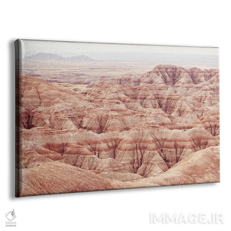 تابلو قوچ شاخبزرگ تنها در پارک ملی بدلندز داکوتای جنوبی اثر آن هادک - نمای پرسپکتیو محصول