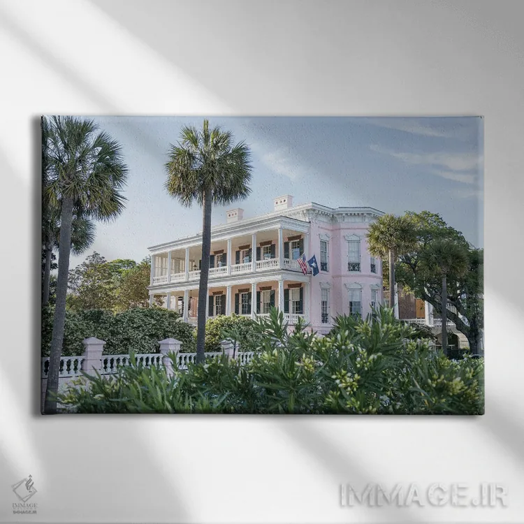 تابلو No. 1 Charleston South Carolina,بتری شماره ۱ چارلستون کارولینای جنوبی اثر آن هادک - نمای روبهرو روی دیوار