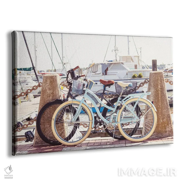 تابلو یک دور با دوچرخههای قدیمی بیوفورت کارولینای جنوبی اثر آن هادک - نمای پرسپکتیو محصول