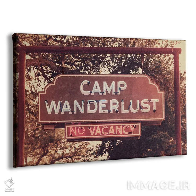 تابلو اردوگاه عشق سفر اثر آن هادک - نمای پرسپکتیو محصول