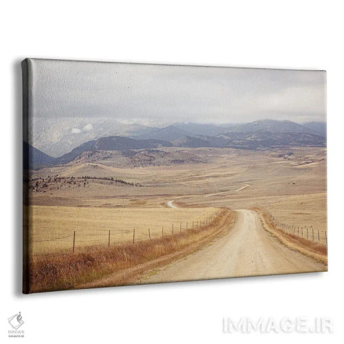 تابلو در جادههای مونتانا اثر آن هادک - نمای پرسپکتیو محصول