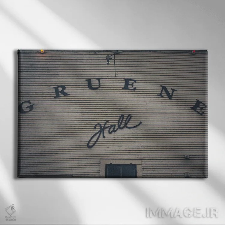 تابلو سالن گروئن اثر آن هادک - نمای روبهرو روی دیوار