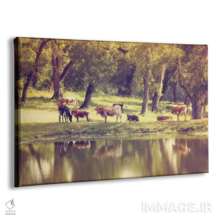 تابلو بعدازظهر تپهزار اثر آن هادک - نمای پرسپکتیو محصول