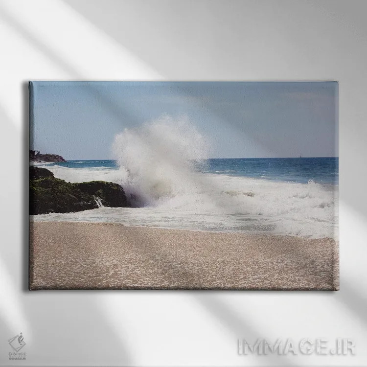 تابلو ساحل لاگونا اثر آن هادک - نمای روبهرو روی دیوار