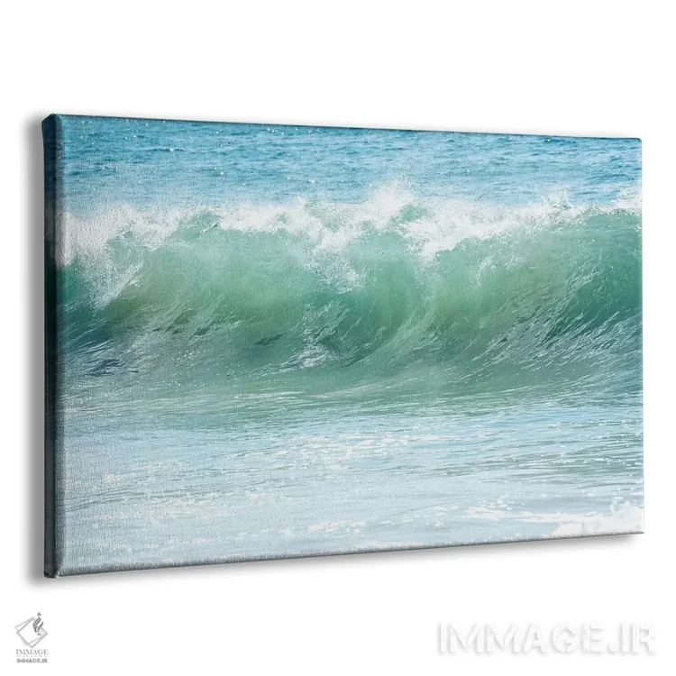 تابلو آبی مالیبو اثر آن هادک - نمای پرسپکتیو محصول