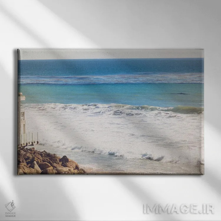 تابلو گرباورها مالیبو ۲ اثر آن هادک - نمای روبهرو روی دیوار