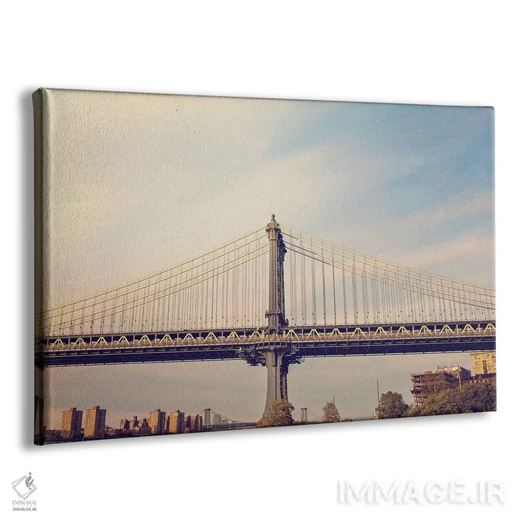 تابلو پل منهتن اثر آن هادک - نمای پرسپکتیو محصول