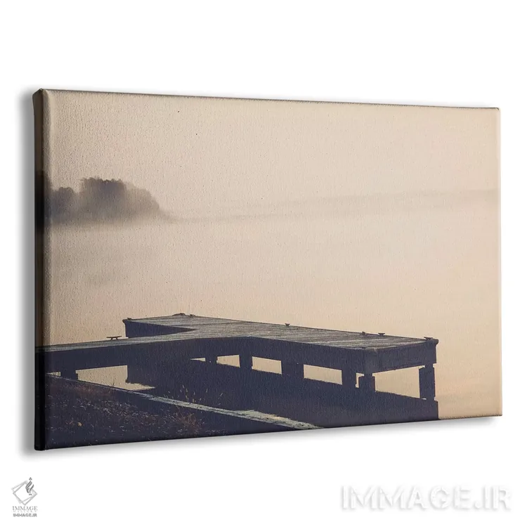 تابلو صبحگاه در دریاچه اثر آن هادک - نمای پرسپکتیو محصول