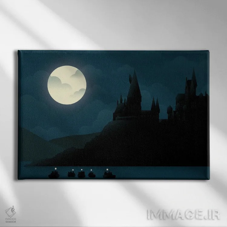 تابلو جادوگری و افسونگری اثر برگر بولت - نمای روبهرو روی دیوار