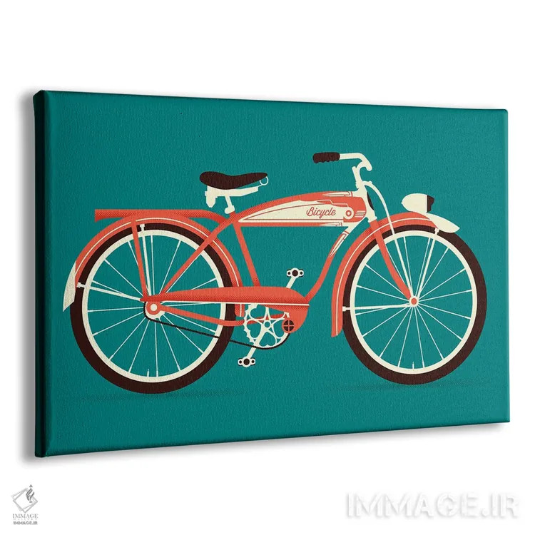 تابلو دوچرخه اثر برگر بولت - نمای پرسپکتیو محصول