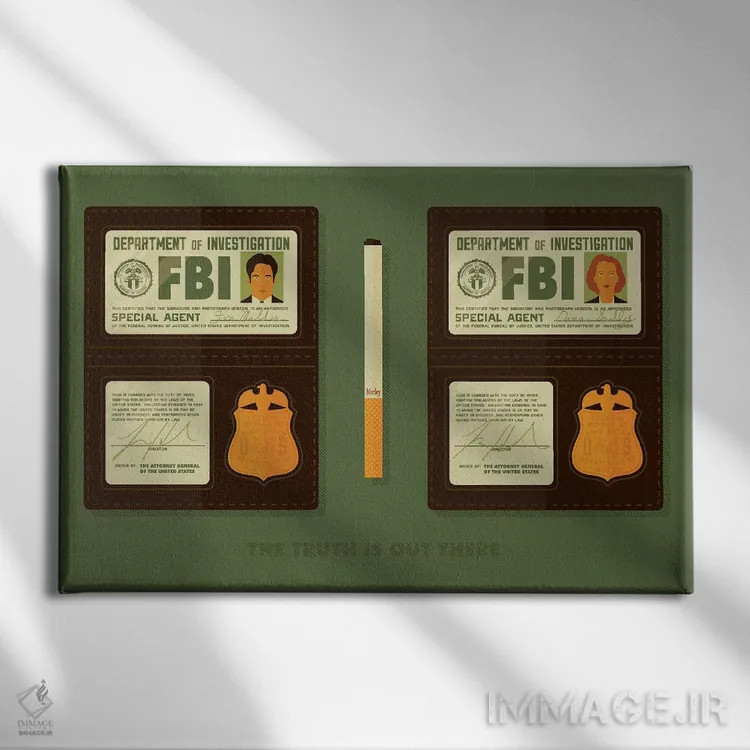 تابلو حقیقت اثر برگر بولت - نمای روبهرو روی دیوار