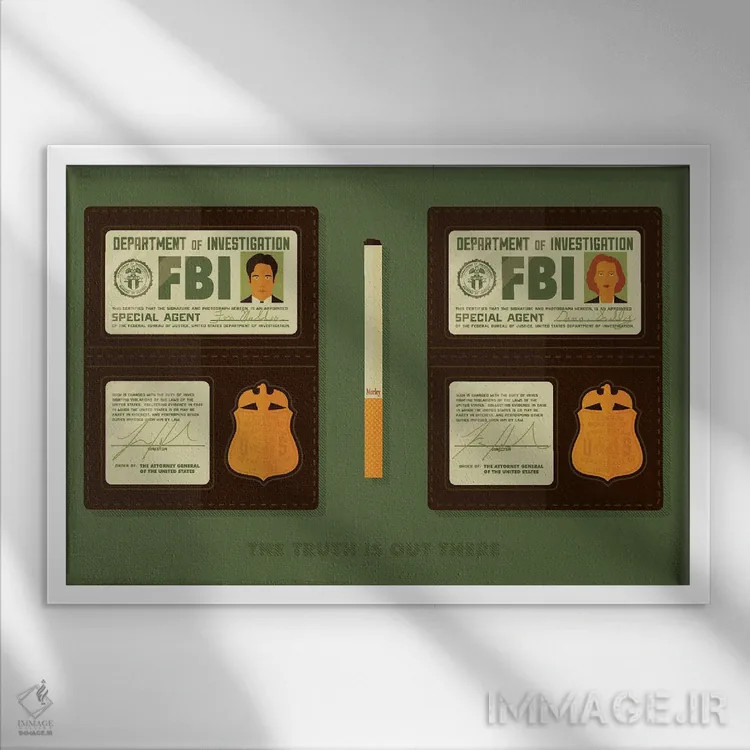 تابلو حقیقت اثر برگر بولت - نمای قابدار سفید