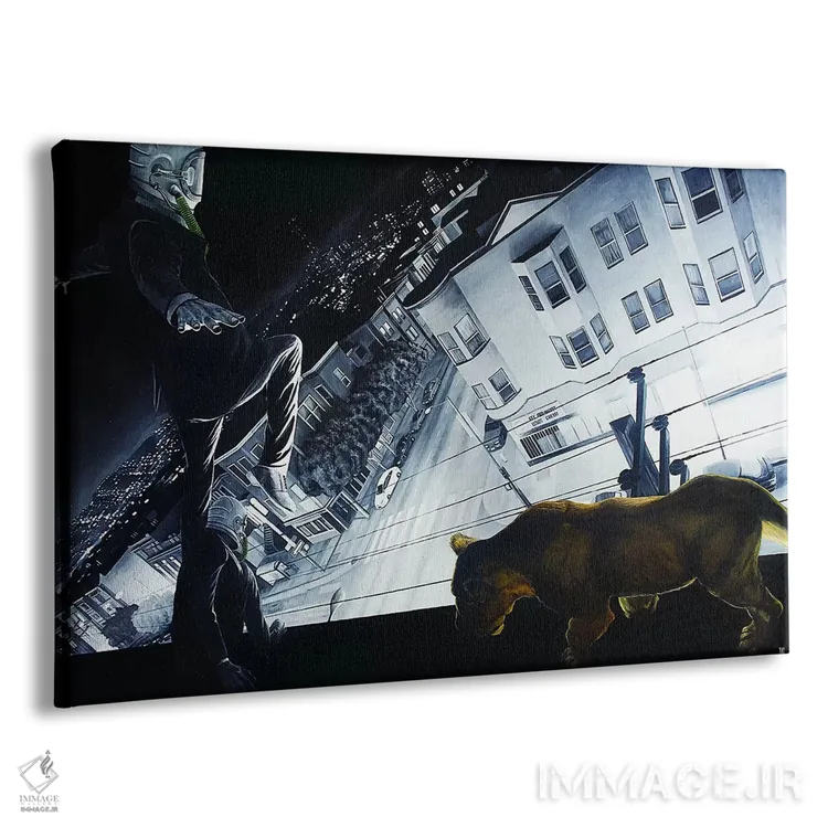 تابلو روح در تاریکی اثر الک هاکسلی - نمای پرسپکتیو محصول