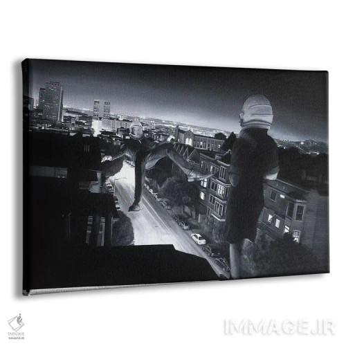 تابلو هیچوقت نمیفهمی کی باید ساکت بشوی اثر الک هاکسلی - نمای پرسپکتیو محصول