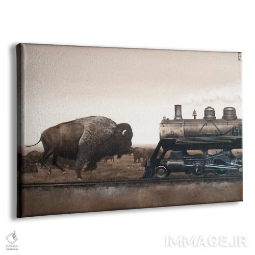 تابلو شکار جلگهای (یا بازیهای دشت) اثر الک هاکسلی - نمای پرسپکتیو محصول