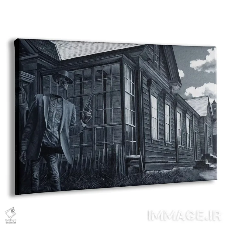 تابلو فرزندان غبار اثر الک هاکسلی - نمای پرسپکتیو محصول