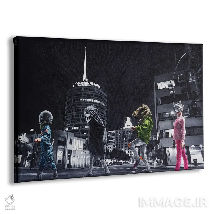 تابلو شبانگاه ارواح خبیثه اثر الک هاکسلی - نمای پرسپکتیو محصول