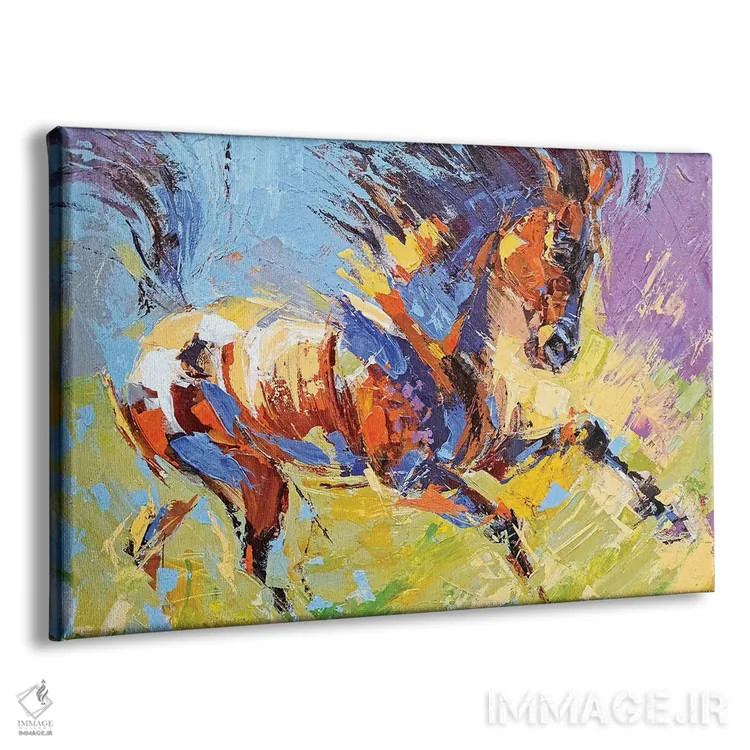 تابلو درخشش اثر آنا چر - نمای پرسپکتیو محصول